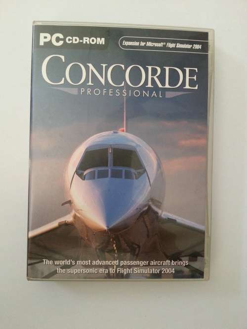 Concorde Professional Expansion for Micosoft Flight Simulator 2004.