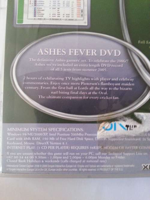 Cricket Captain Ashes Edition 2006