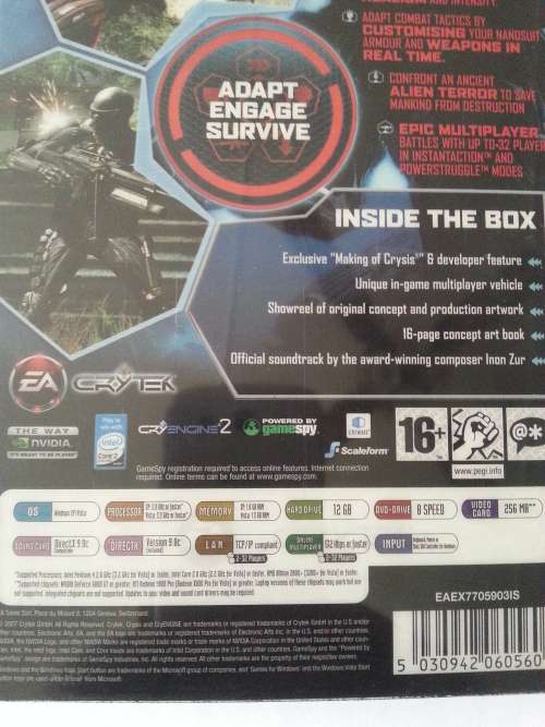 Crysis Special Edition PC Game