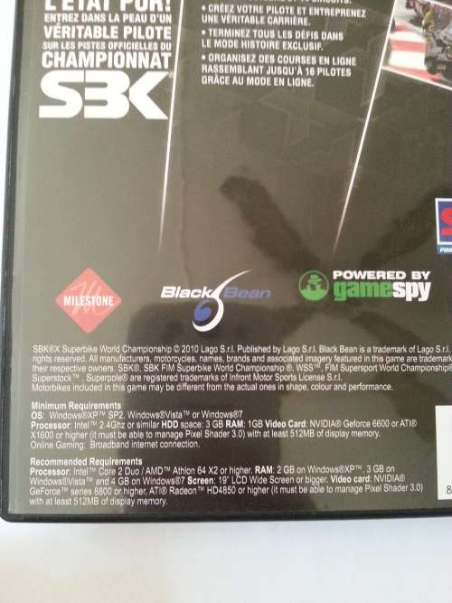 SBKX Superbike World Championship PC Game