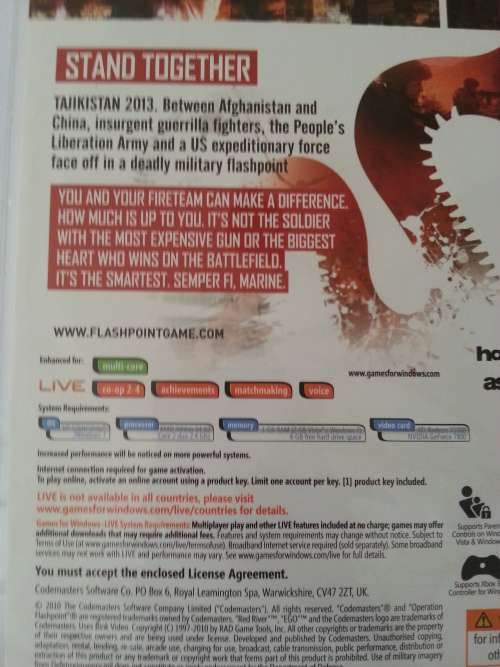 Operation Flashpoint Red River PC Game