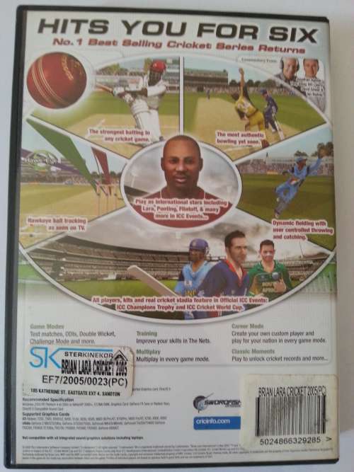 Brian Lara International Cricket 2005