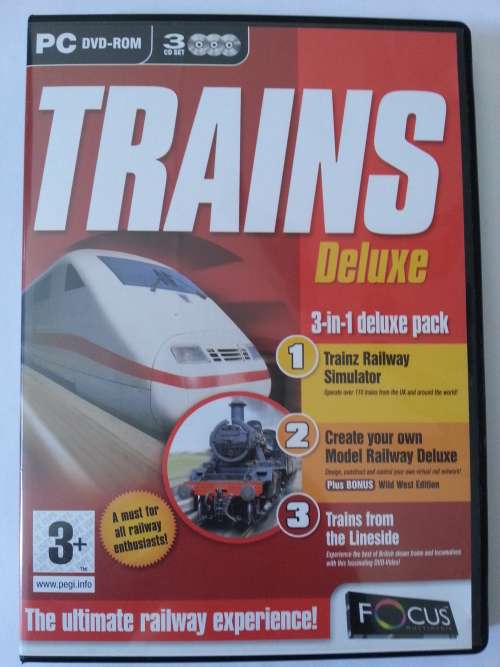 Trains Deluxe PC Games 3 in 1