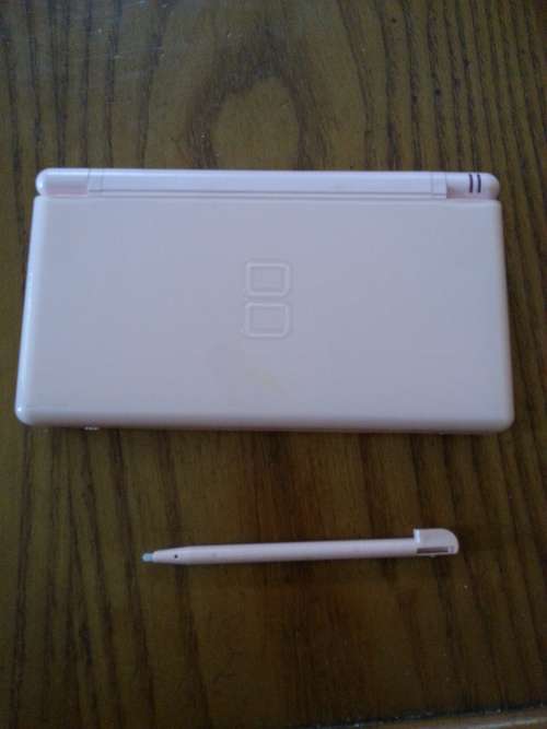 Nintendo DS (pink in colour)