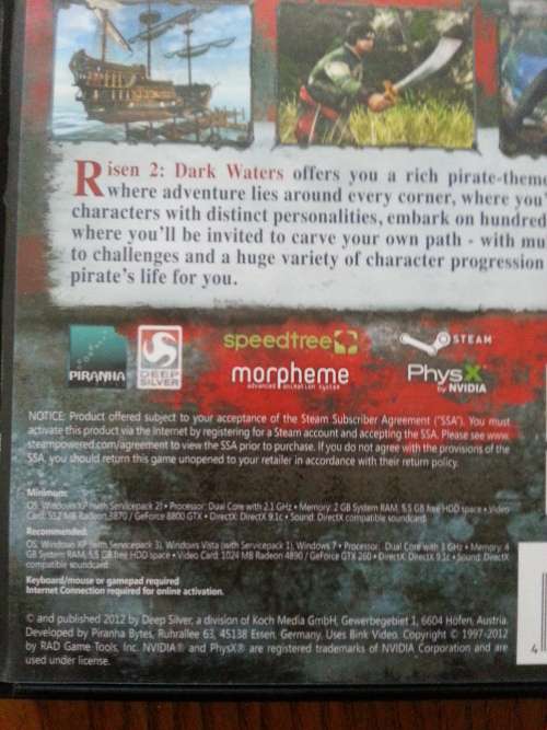Risen 2 Dark Waters