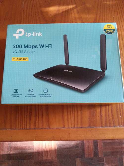 Tp-Link 4G LTE Router 300 mbps Wi-Fi