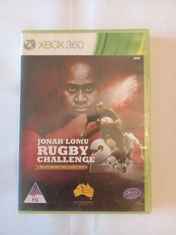 Jonah Lomu Rugby Challenge 2 Xbox 360 game