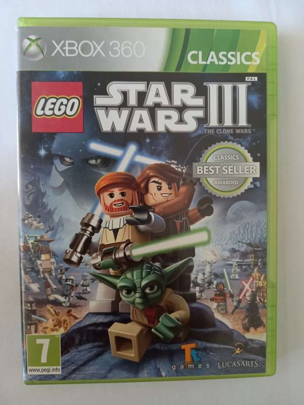 Star Wars III Xbox 360 game