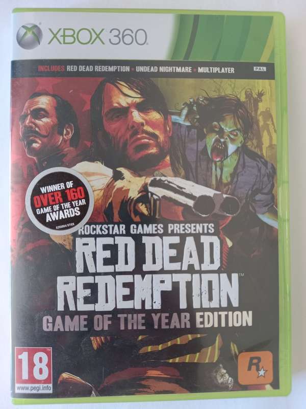 Red Dead Redemption Game of the year edition Xbox 360