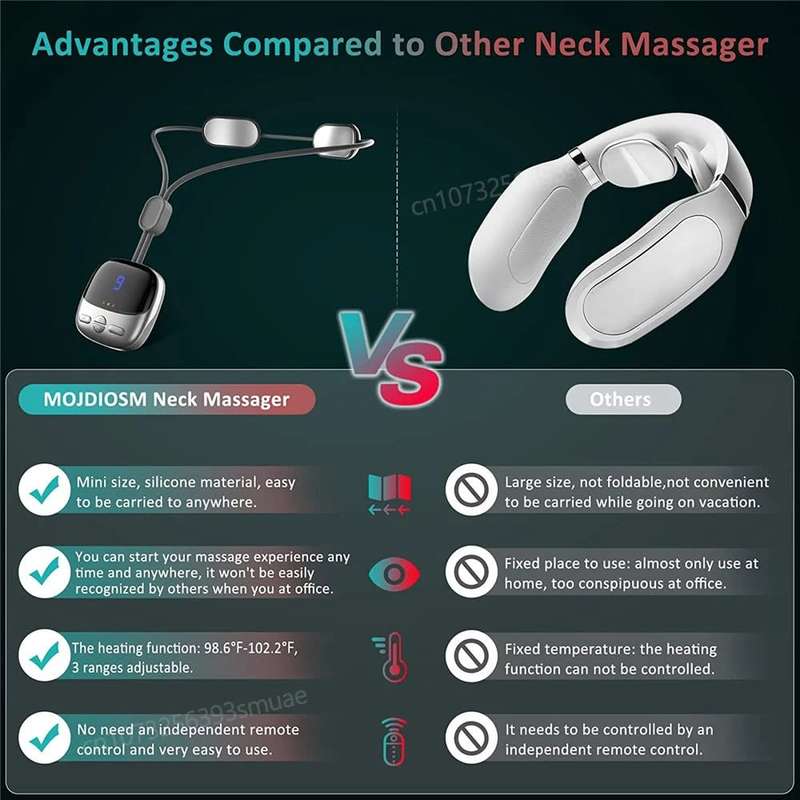 Xiaomi Smart Hanging Neck Protector Mijia Cervical Spine Massager Portable Mini Pulse