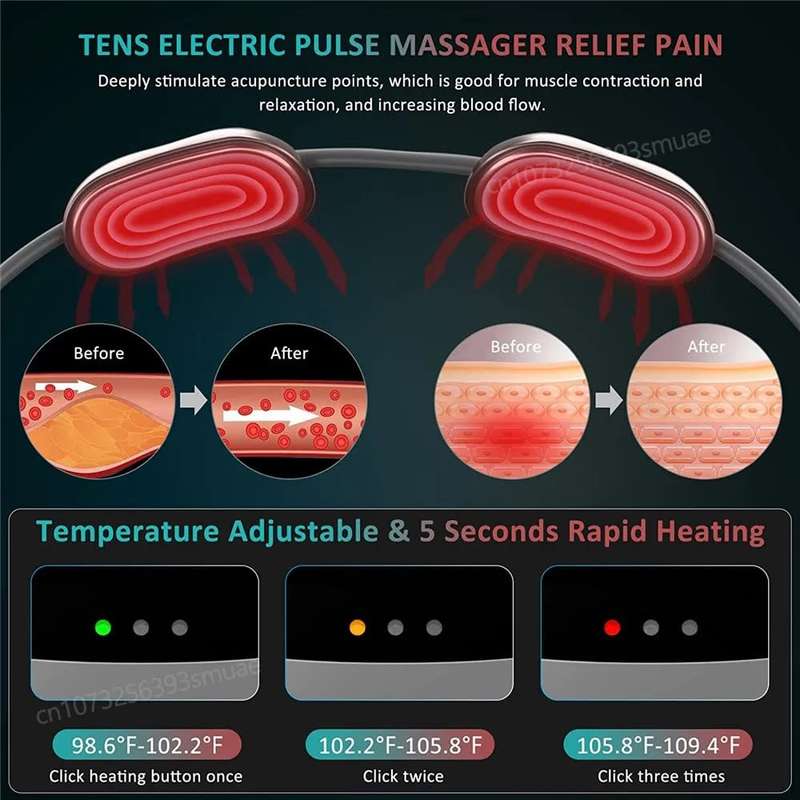 Xiaomi Smart Hanging Neck Protector Mijia Cervical Spine Massager Portable Mini Pulse