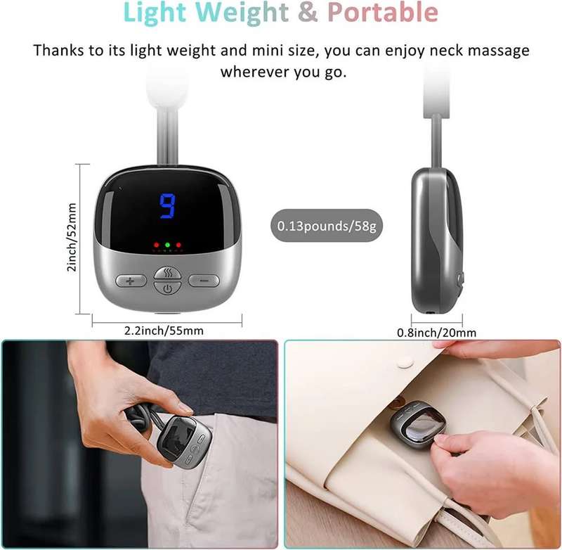 Xiaomi Smart Hanging Neck Protector Mijia Cervical Spine Massager Portable Mini Pulse