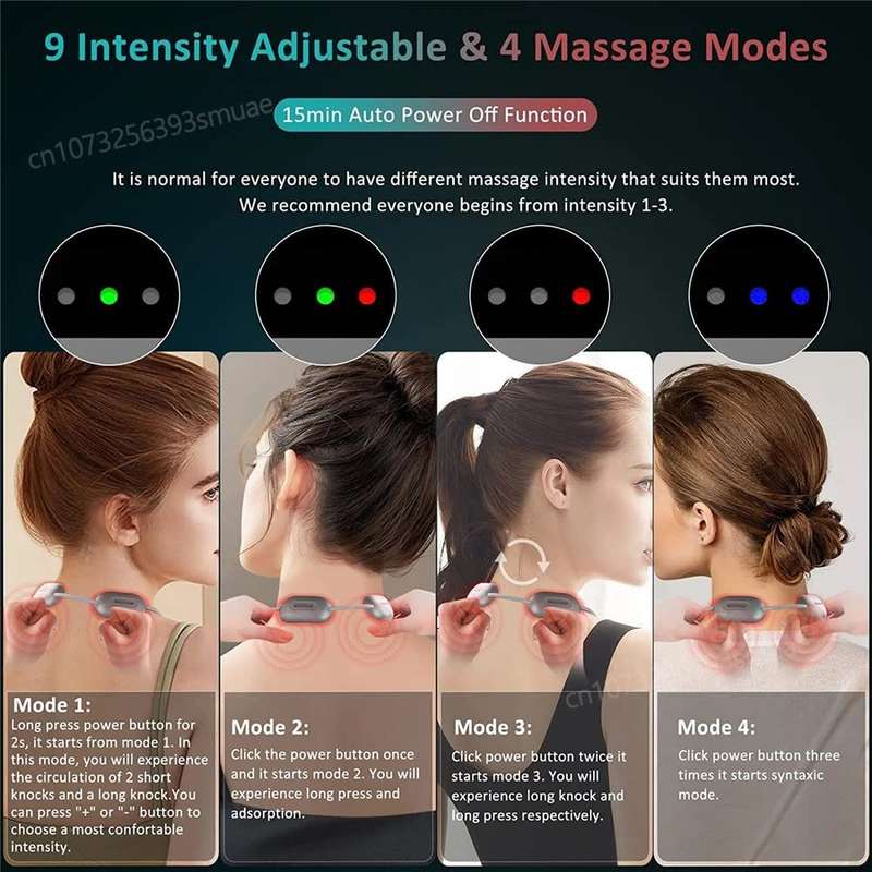 Xiaomi Smart Hanging Neck Protector Mijia Cervical Spine Massager Portable Mini Pulse