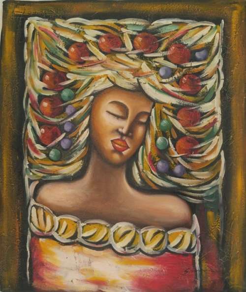 52CM X 62CM OIL PAINTING  - !!!!  CRAZY ART SALE  !!!!