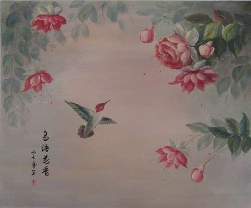 ORIENTAL PAINTING  - !!!!  CRAZY ART SALE  !!!!