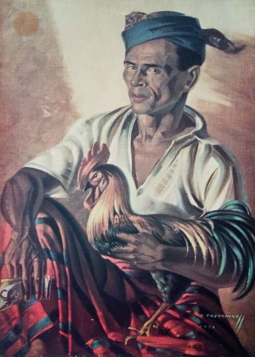 Vladimir Tretchikoff - ORIGINAL VINTAGE PRINT