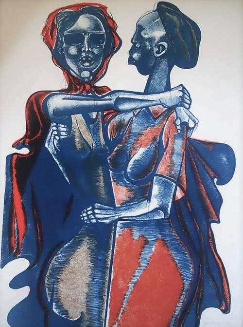 dumile feni - `ruth first lilian ngoyi dedication` print