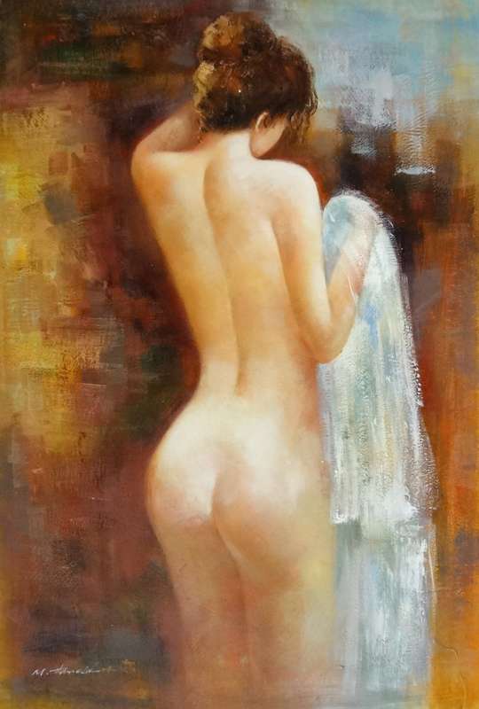 female nude study  -   crazy art sale   - gallery retail R7 850