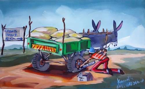 KENNETH MURADZIKWA - ON PROMOTION! - GALLERY RETAIL R5000