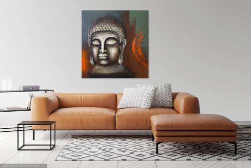 relief oil painting
