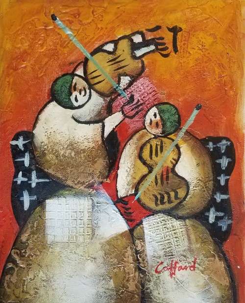 OIL PAINTING   -  CRAZY ART SALE