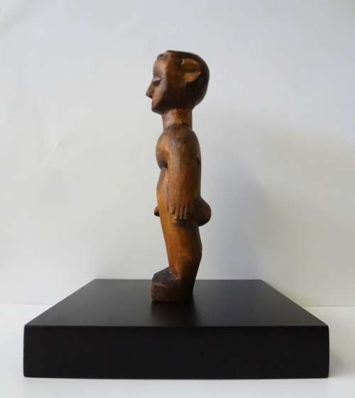 ewe male figure wood sculpture african artefact - venovi/venavi