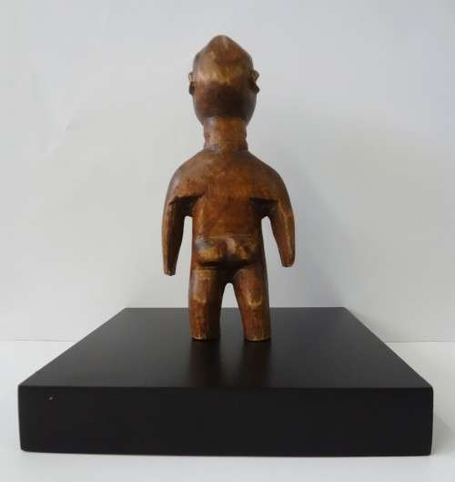 ewe female figure wood sculpture african artefact - venovi/venavi