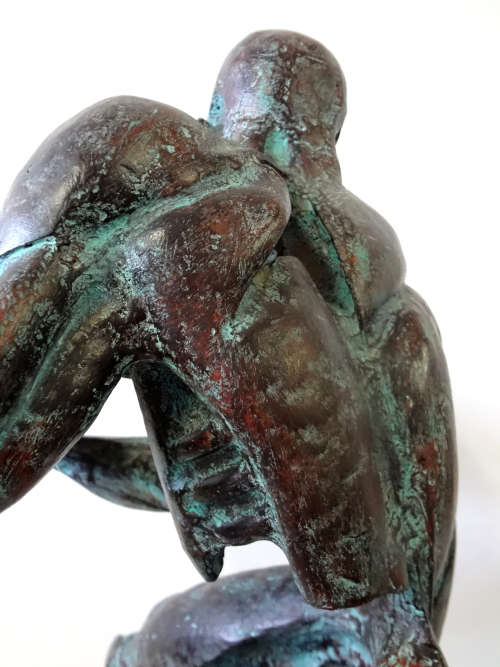 kurt lossgott rugby player sculpture