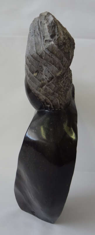 vusi - lovers shona stone sculpture