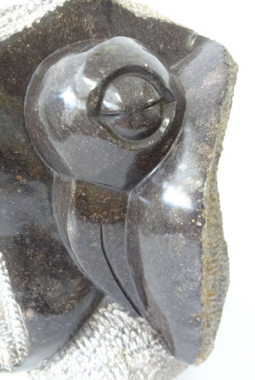 moyo - bird - shona stone sculpture