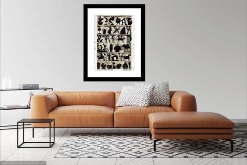 william kentridge - Louisiana Museum of Modern Art exhibition poster