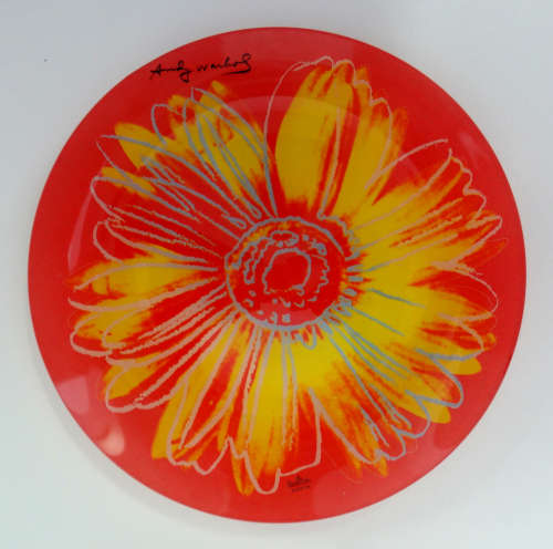 ANDY WARHOL - DAISIES - ROSENTHAL STUDIO LINE PLATE