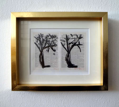 JULY  ART SALE - WILLIAM KENTRIDGE - UNTITLED TWO TREES