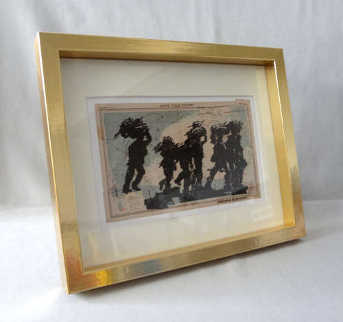 JULY  ART SALE - WILLIAM KENTRIDGE - MAQUETTE FOR WHEN HE RETURNED