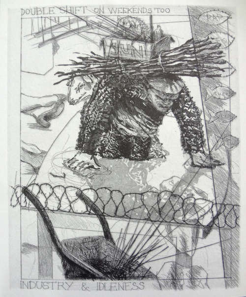 WILLIAM KENTRIDGE - INDUSTRY and IDLENESS l