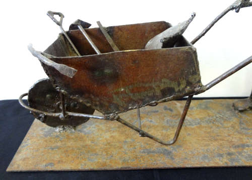 daniel kaseke metal welded sculpture