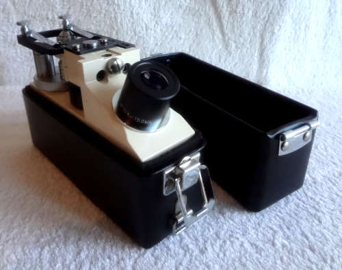 swift FM-31LWD field microscope with carry case & original packaging box