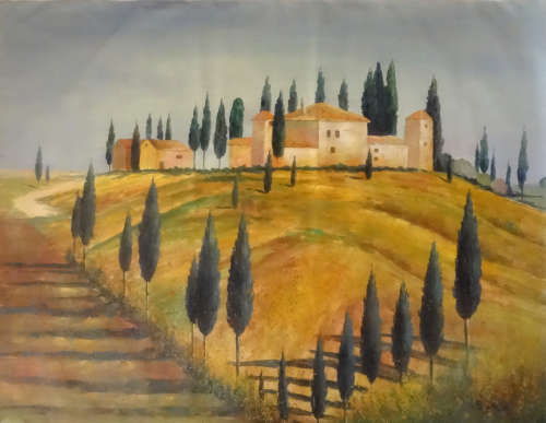 large size landscape oil painting