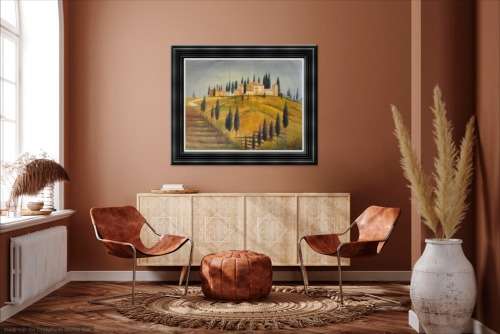large size landscape oil painting