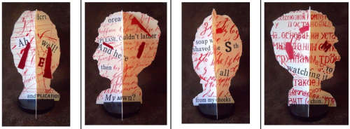 william kentridge - suite of 4 sculptural heads