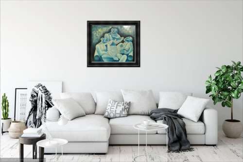 figurative nude oil painting