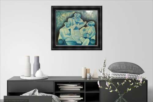 figurative nude oil painting