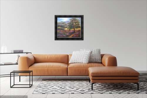 countryside landscape oil painting