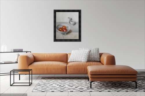 still life study oil painting