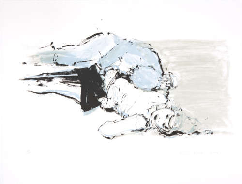 Lisa Brice print - Lisa holds the record for the highest earning living artist in South Africa