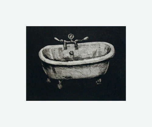 william kentridge - `bath` print