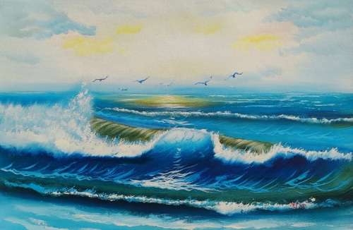 Seascape Oil Painting