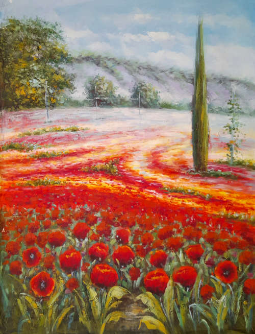 large landscape oil painting