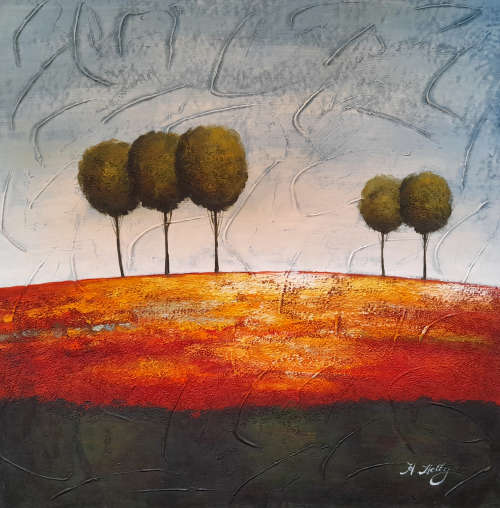 modern landscape oil painting