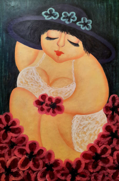 portrait of a lady Oil Painting